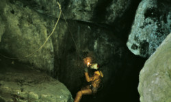 Gouffre du Vauvougier (Doubs). Puits d'entrée Spéléologie - Vauvougier