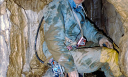 Pause dans l'aven de la Glacière (Alpes Maritimes) Spéléologie - La-Glaciere