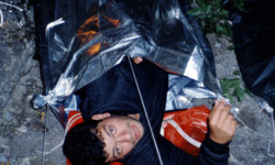 Bendola 1993 - Jean-Claude Bendola - Jean-Claude au bivouac