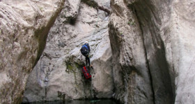 Arrivée dans la Vasque noire Bendola 2005 - Arrivée dans la Vasque noire