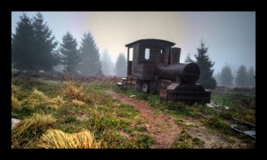 Train fantôme sur les chaumes Train fantôme