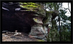 Saint Quirin - grotte des Bacelles Saint Quirin - grotte des Bacelles