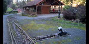 Gare de Grand-Soldat. Petit train d'Abreschviller Gare de Grand-Soldat