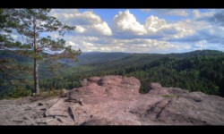 Sur le rocher du Hohwalsch Sur le rocher du Hohwalsch