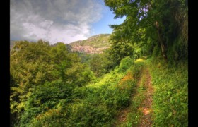 Montée à Saorge depuis la Roya Bendola : Montée à Saorge depuis la Roya