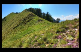 les crêtes d'Anan et la baisse de Pourtiguère Bendola : les crêtes d'Anan et la baisse de Pourtiguère