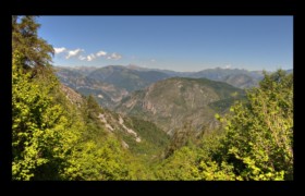 le Mercantour en arrière plan Bendola : le Mercantour en arrière plan