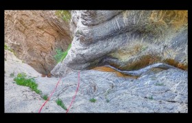 toboggan de 20m suivi de la cascade de 45m Bendola : toboggan de 20m suivi de la cascade de 45m