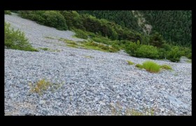 traversée du grand pierrier Bendola : traversée du grand pierrier