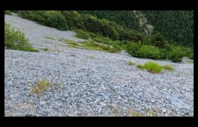 traversée du grand pierrier Bendola : traversée du grand pierrier