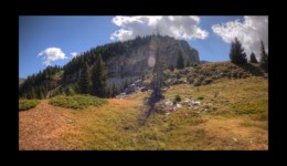 Montée vers le chalet du Vallon d'Ane Montée vers le chalet du Vallon d'Ane