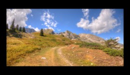 Montée vers le chalet du Vallon d'Ane Montée vers le chalet du Vallon d'Ane