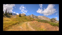 Montée vers le chalet du Vallon d'Ane Montée vers le chalet du Vallon d'Ane