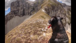 Col au pied des crêtes de Coste Belle Col au pied des crêtes de Coste Belle