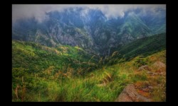 Vallon de la Bendola depuis la crête d'Anan Bendola : Vallon de la Bendola depuis la crête d'Anan