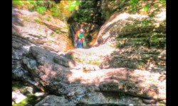 Arrivée à la résurgence Bendola : Arrivée à la résurgence