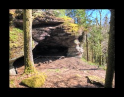 Saint Quirin - grotte des Bacelles