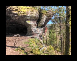 Saint Quirin - grotte des Bacelles