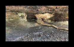 Saint Quirin - dans la grotte des Bacelles