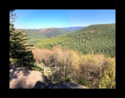 point de vue de la Belle Roche Saint Quirin - point de vue de la Belle Roche