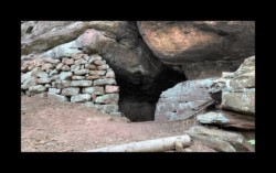 Dabo- entrée de la grotte du Herrenfels