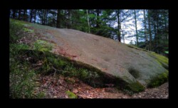 Dabo - Rutschfelsen : rocher de la glissade Dabo - Rutschfelsen
