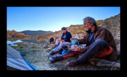 Lac des 9 couleurs - repas du soir Lac des 9 couleurs