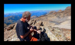 Casse-croûte au sommet de la Mortice Casse-croûte au sommet de la Mortice