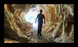 Dans la grotte des Chamois