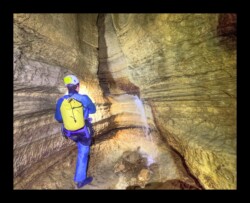 Gouffre de l'Avenir - sortie de la Vis