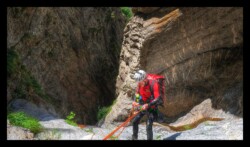 Bendola - Toboggan avant les 45 m de verticale
