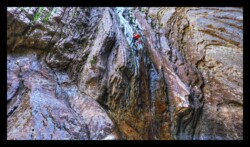 Bendola - Descente de la cascade de 45m