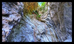 Bendola - 2ème rappel au bout du Grand Chaos