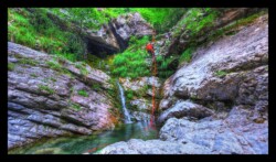 Bendola - Rappel de la résurgence. La rivière commence ici