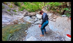 Bendola. Préparation du 6ème bivouac.