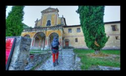 Arrivée au monastère de Saorge