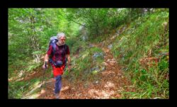 Dans la montée vers la bergerie d'Anan
