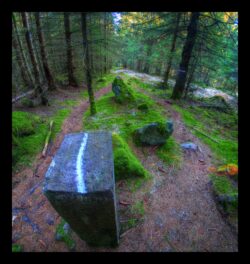 Sentier vers la Malecôte