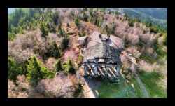 Le "temple"au sommet du Donon
