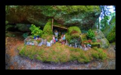 au pied du rocher Himbeerfels